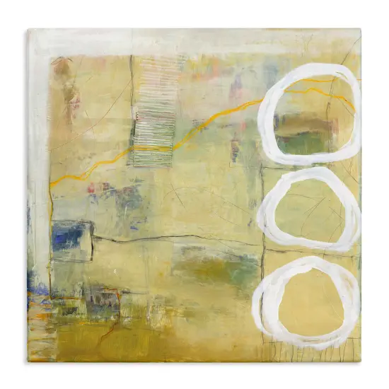 Stupell Industries Abstract Composition with Circles Canvas By Ruth Fromstein {1}
