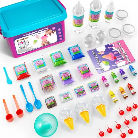 Ice Cream Making Slime/Clay Kit {5}