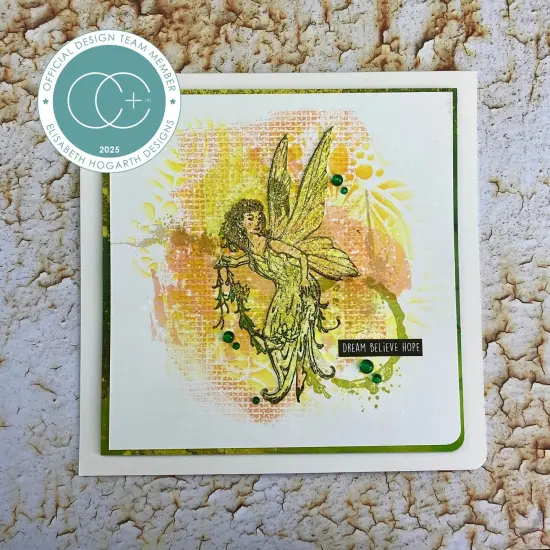 Craft Consortium Faeries Photopolymer Stamp Set-Garland {5}