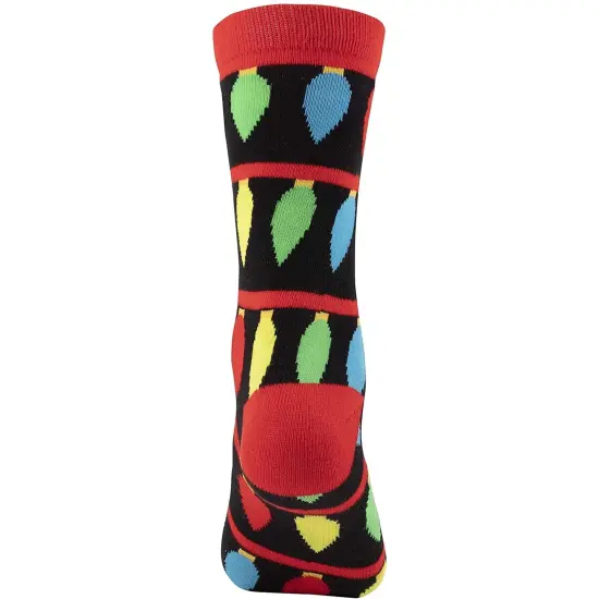 2 Pairs Christmas Socks for Men and Women, Fun Gift Set, Xmas Holiday Party Novelty Gifts, Unisex, One Size (Cute Christmas Tree) Multicolor {7}