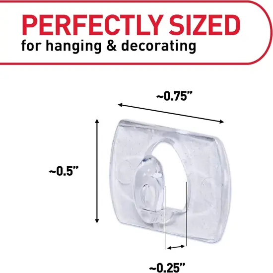 Indoor Mini Light Clips, Damage Free Hanging Christmas Light Clips {2}