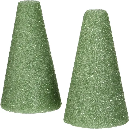 FloraFōM 2 Piece Cone 2.75 Inch x 6 Inch Green {2}
