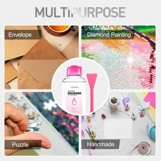 Diamond Painting Sealer,Diamond Painting Adhesive (125 ML 4.4 Fl Oz) {5}