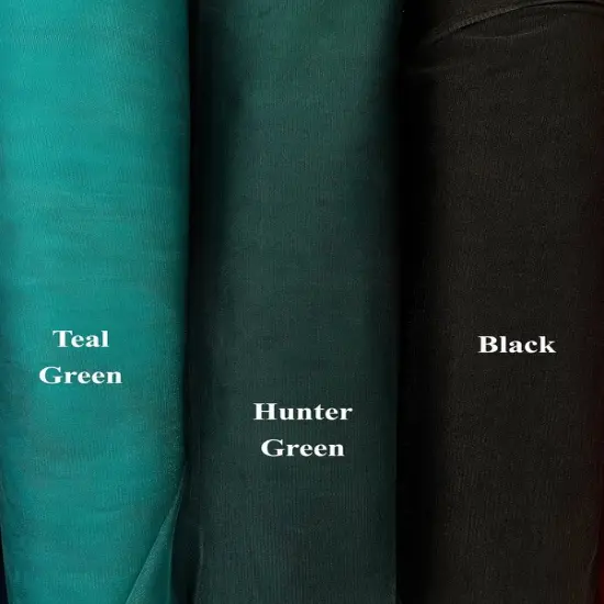 10 Yards Crystal Tulle Mesh Fabric Sheer Lightweight Polyester 58/59 Inch Wide for Veils and Crafts Hunter Green {1}