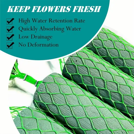 14Pcs Floral Foam Garland 9.2Ft Sponge Blocks Kit {2}