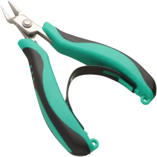 The Beadsmith Side Cutter Tool &ndash; Micro Grip Series &ndash; Comfortable Handle with Spring Action Design, Fine Polished Stainless-Steel Head, Quality Tool for Jewelry Making {8}