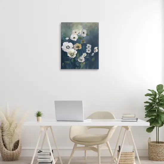 Stupell Industries White Poppies Traditional Blooms Canvas By Carol Robinson {2}