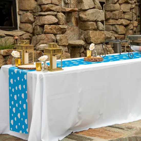 Cartoon Story Table Runner 13 x 72 Inch Blue Sky {4}