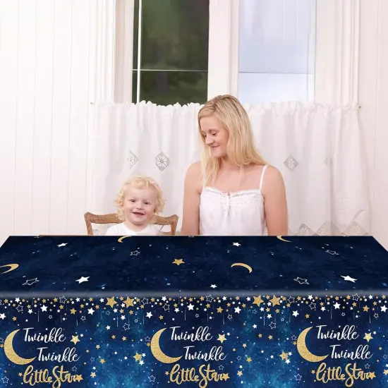 3pcs Twinkle Twinkle Little Star Tablecloths {3}