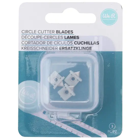 We R Circle Cutter Refill Blades 3/Pkg-For WR600574 {1}