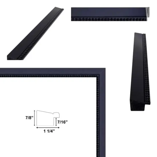 Diploma Black Funky Lip Picture Frame 32x48 frame {4}