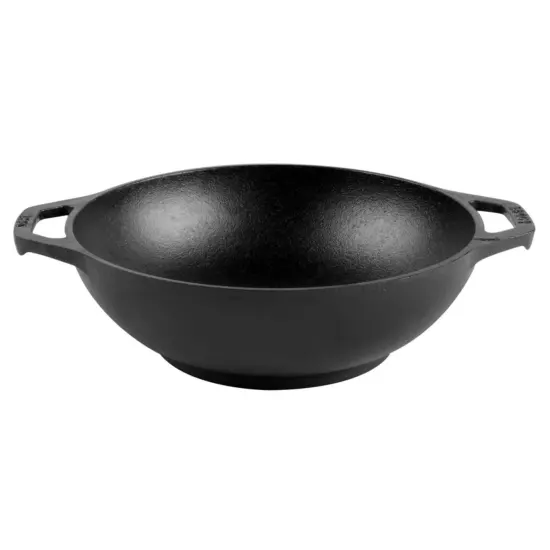 Lodge Cast Iron Mini 9" Wok {7}