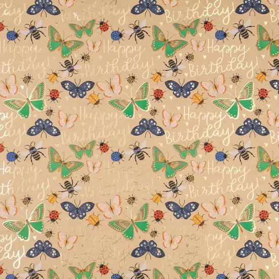 Birthday Wrapping Paper Roll, 17 in x 16.4 ft {2}