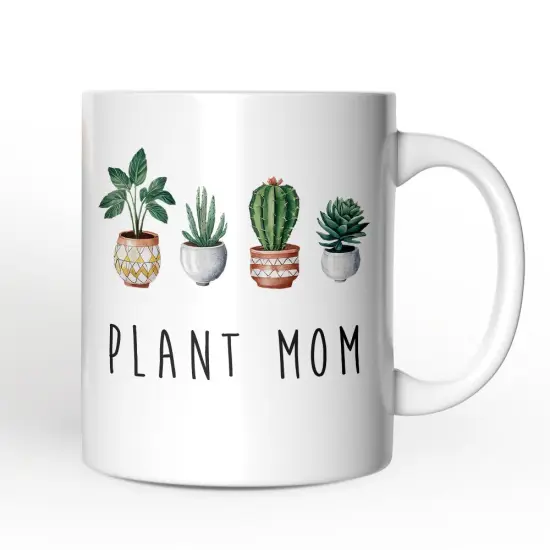 Minimalist Plant Mom Mug, Gift {1}