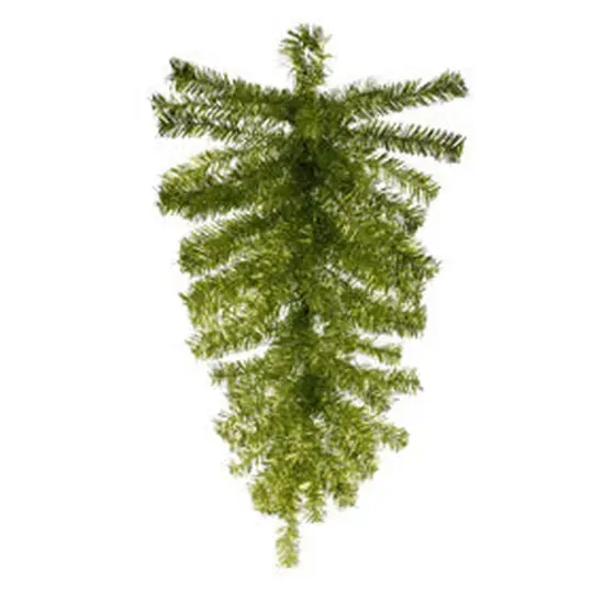 30" Metallic Teardrop Swag, 70 Tips: Lime Green {1}