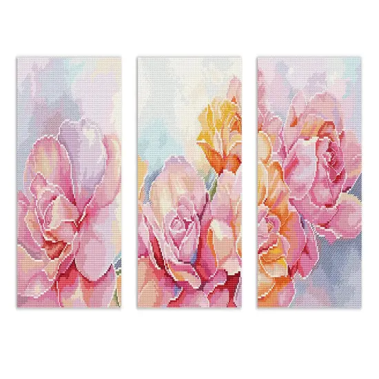 Roses L9930 Counted Cross Stitch Kit {1}