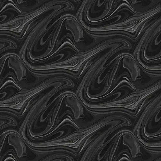 Black Marble Virtuoso Cotton 44"/45" Fabric Per Yard {1}