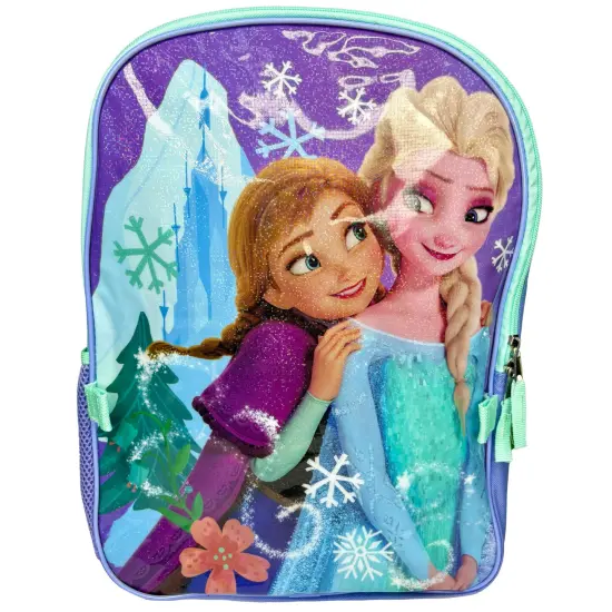 Disney Frozen Elsa and Anna Backpack with Insulated Detachable Lunch Bag 2pc Set {5}