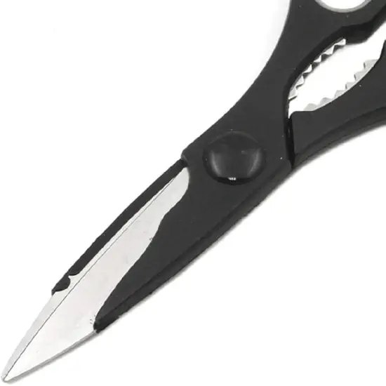 Chef Craft 9" Long All-Purpose Kitchen Shears, Dishwasher Safe Stainless Steel Blade {4}