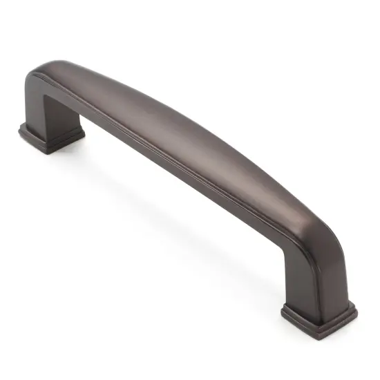 Cauldham Solid Kitchen Cabinet Handles (3-3/4" Hole Centers) - Drawer/Door Hardware - Style T765 - Oil Rubbed Bronze {7}