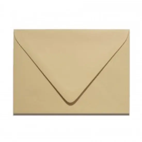 Colorplan STONE - 91 Lb. / 135 gsm / 8 pts Matte Premium Cardstock Paper Text A2 Euro Flap Envelopes Bulk Pack of 250 {1}