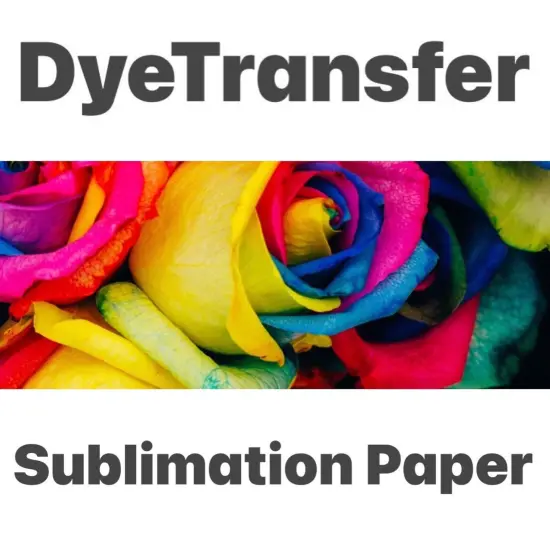 Dye Sublimation Multi-Use Transfer Paper 100 Sheets Made in USA {7}
