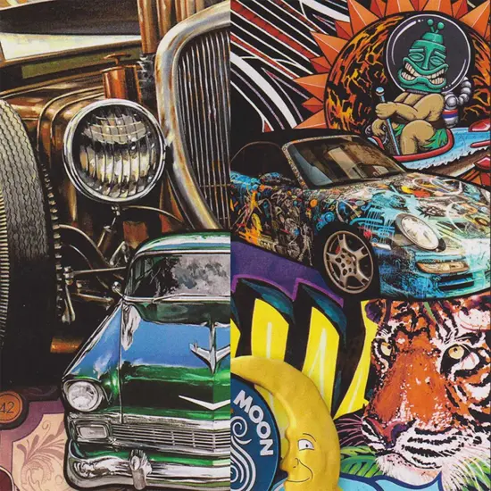 Basic 18 Color Enamel Kit, 1/4 Pint plus Custom Shop 6-Piece Master Pinstriping Brushes {6}