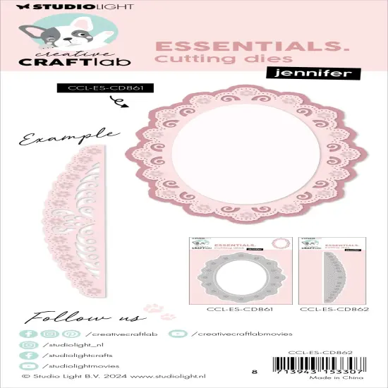 Studio Light Essentials Cutting Die-Nr. 862, Jennifer {3}