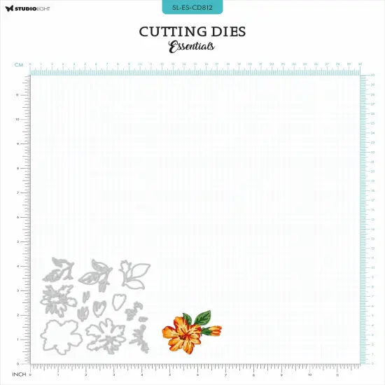 Studio Light Essentials Layered Cutting Die-Nr. 812, Hibiscus {4}