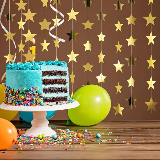 130 Feet Star Hanging Bunting Banner party decorations {5}