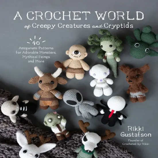 A Crochet World Of Creepy Creatures And Cytptids-Softcover {1}
