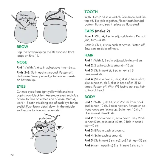 Creepy Cutie Amigurumi {6}