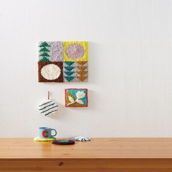 Clover Punch Needle Hoop 7" {6}