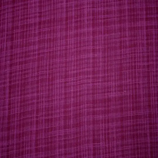 1 Yard Cotton Rayon Slub Fabric Purple Color Textured Weave 55/56" Width Apparel Fabric {3}
