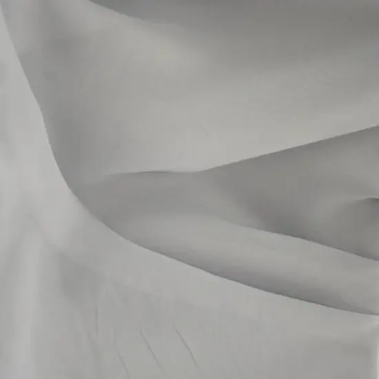 Silver Chiffon Fabric 1 Yard Sheer Lightweight Polyester 58/60&rdquo; Wide for Dresses, Crafts & Decor {1}