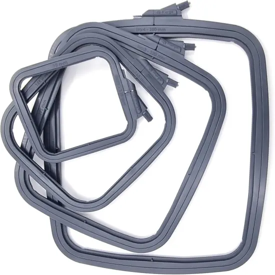 Plastic Square Hoop Nurge 170-12 Anthracite {2}