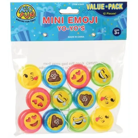 Mini Smile Yo Yos Include 12 Units {1}