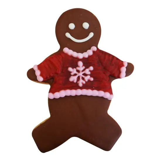 Gingerbread Boy Cookie Cutter (Brown, 3.75") {3}