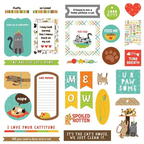 PhotoPlay Ephemera Cardstock Die-Cuts-Cat Nip {2}