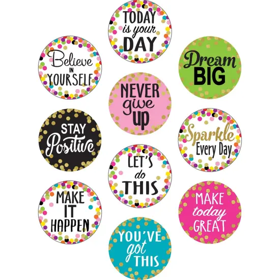 Confetti Positive Sayings Accents {1}