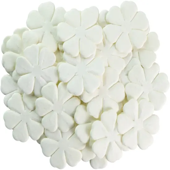 Little Birdie Demi Paper Flowers 35/Pkg-Shabby Chic {3}