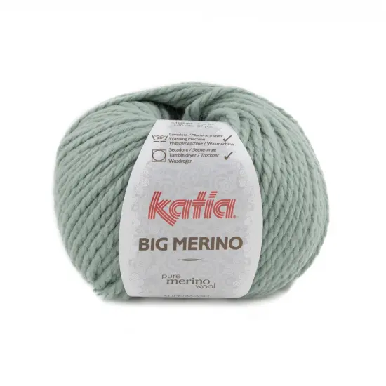 Katia Big Merino Superwash Wool Yarn Pale green {1}