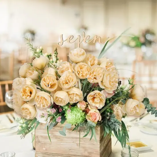 18 PCS Ranunculus Artificial Flowers Peonies Flowers(Champagne) {3}