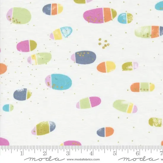 Bluish Flirtation Playful Lace 44"/45" Fabric Per Yard {1}