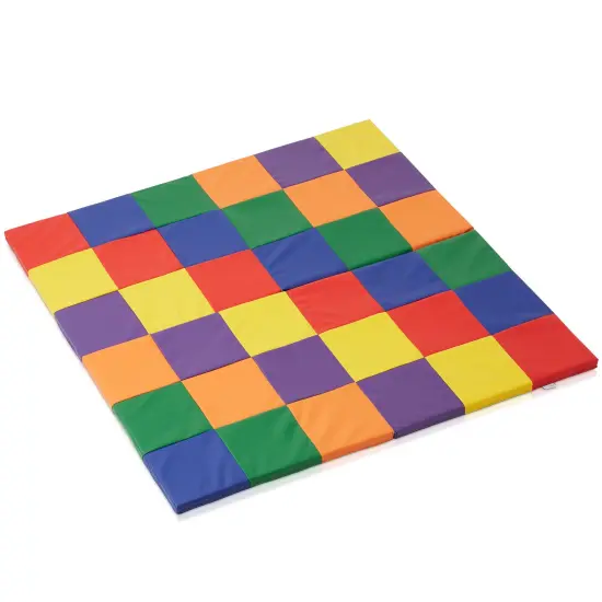 Casafield Play Mat, 58" x 58" Foldable Kids Activity Floor Mat for Infants and Toddlers, Large Padded Playmat, Assorted Colors {2}