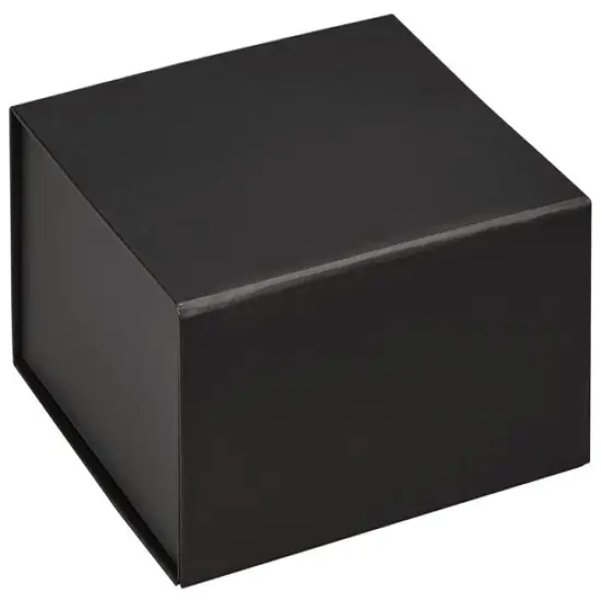 Pack/3: Black Magnetic Closure Gift Box - 5-5/8 x 5-5/8 x 2-1/2" {1}