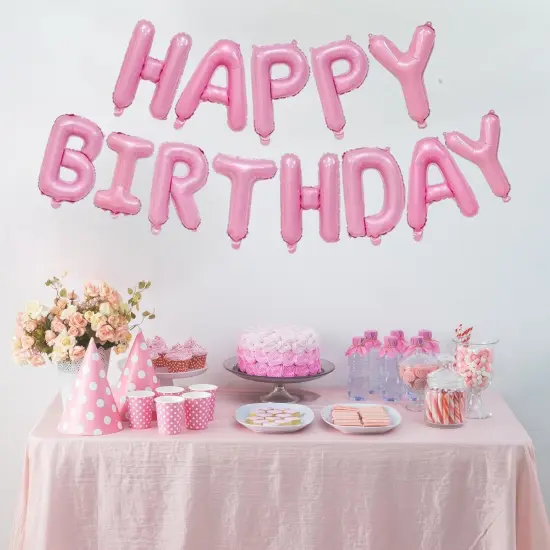 16 Inch Happy Birthday Letter Balloon {2}