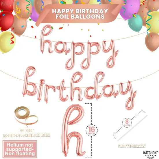 16 Inch | Foil Balloon Birthday Sign {2}