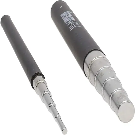 The Beadsmith 2-Piece Mandrel Set &ndash; Carbon Steel, Rubber Grip &ndash; 5.5&rdquo; Long &ndash; 5 diameters per Tool - Metal Jewelry Forming Tool &ndash; Create Consistent Loops Every Time {3}