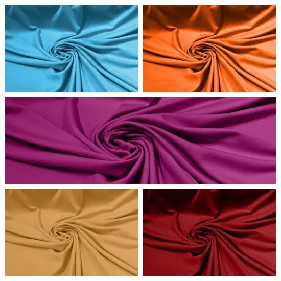 1 Yard Stretch Double Knit Scuba Fabric for Dresses, Jackets, and Structured Apparel Blush Pink {2}